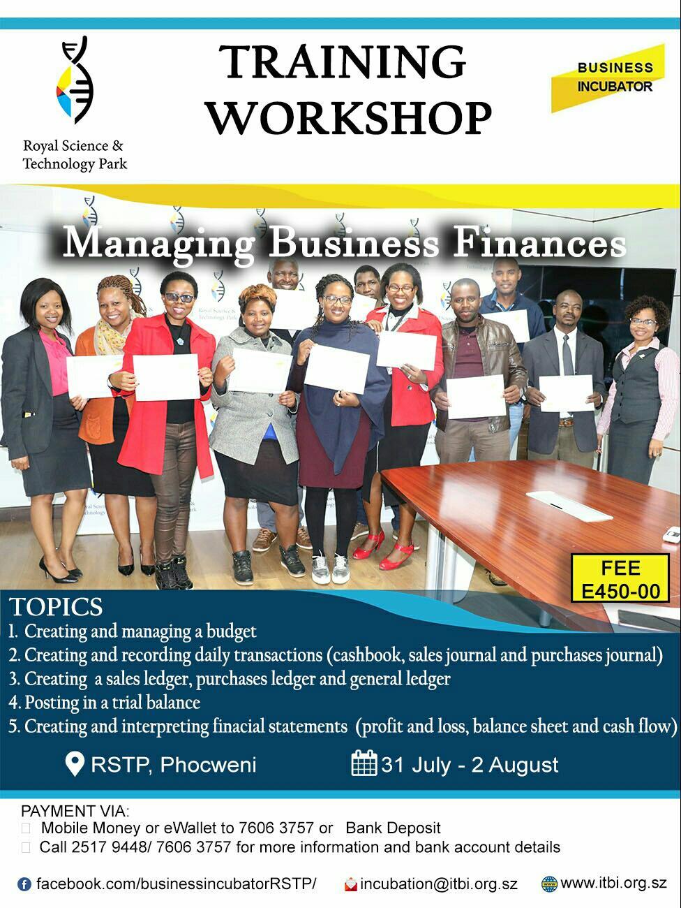 Managing Business Finances Pic